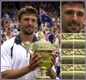 Goran s peharom pobjednika Wimbledona na Central Courtu